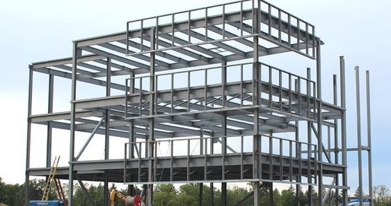 Imagem de estrutura de steel frame